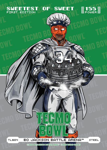 Steel Tecmo Bowl Logofoil