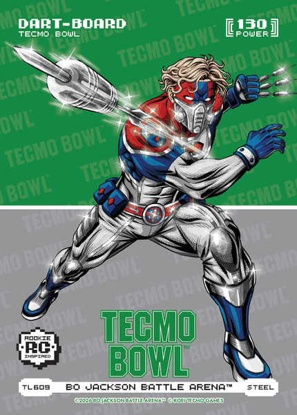 Steel Tecmo Bowl Logofoil