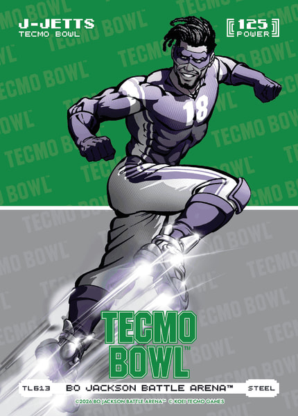 Steel Tecmo Bowl Logofoil