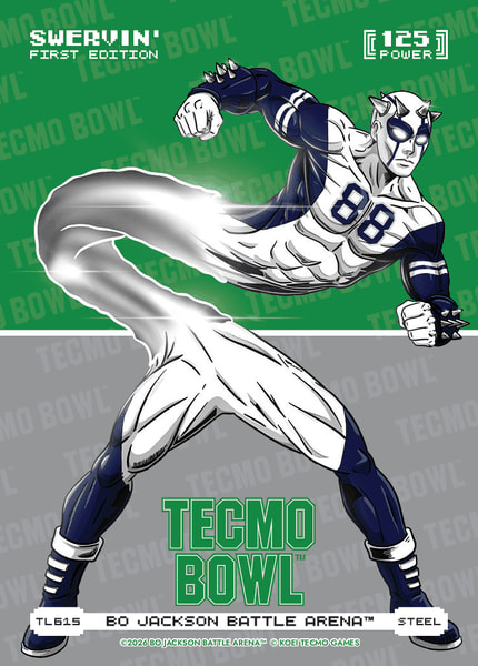 Steel Tecmo Bowl Logofoil