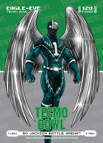 Steel Tecmo Bowl Logofoil