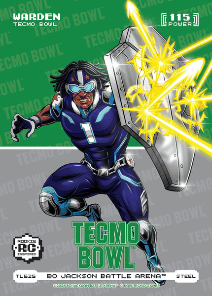 Steel Tecmo Bowl Logofoil