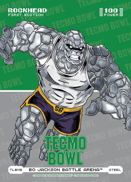 Steel Tecmo Bowl Logofoil