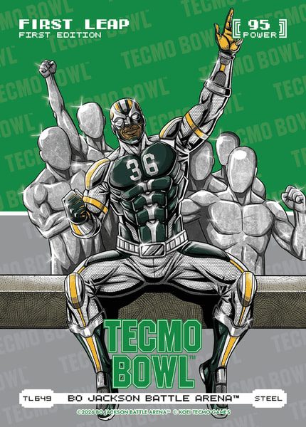 Steel Tecmo Bowl Logofoil