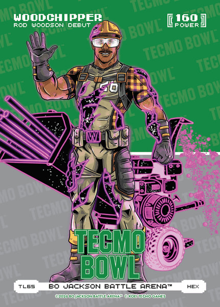Hex Tecmo Bowl Logofoil