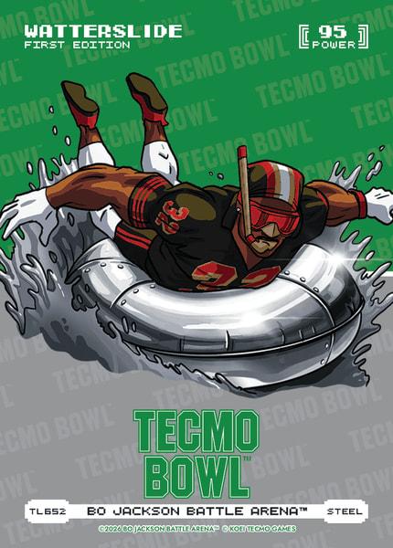 Steel Tecmo Bowl Logofoil