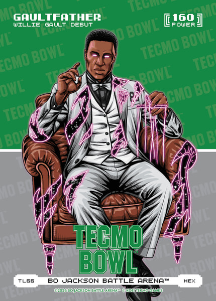 Hex Tecmo Bowl Logofoil