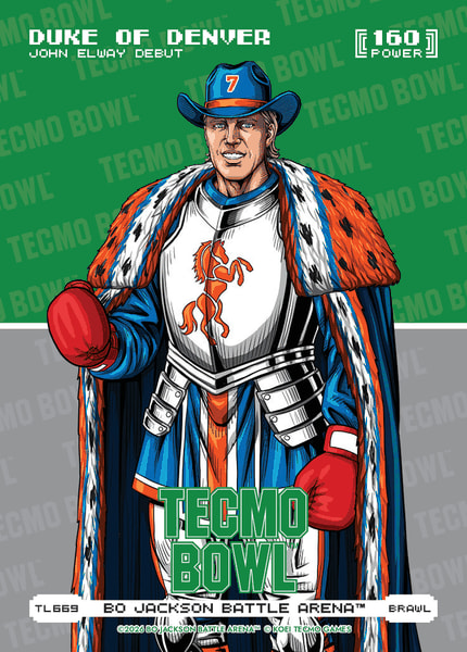 Brawl Tecmo Bowl Logofoil