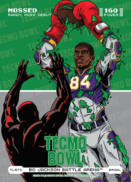 Brawl Tecmo Bowl Logofoil
