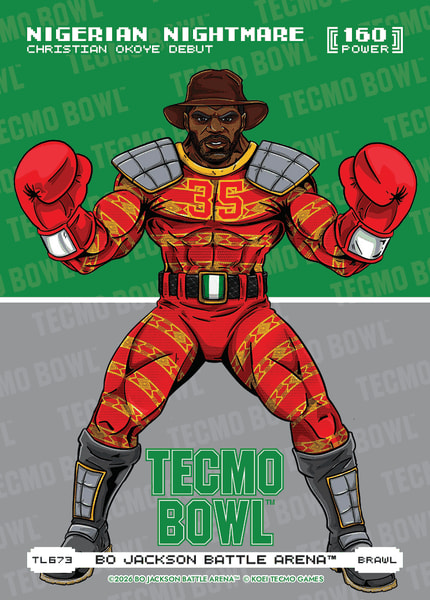 Brawl Tecmo Bowl Logofoil