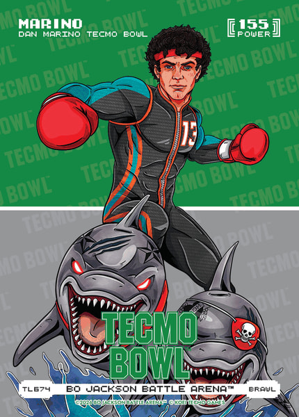 Brawl Tecmo Bowl Logofoil