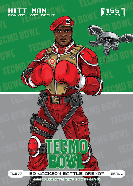Brawl Tecmo Bowl Logofoil