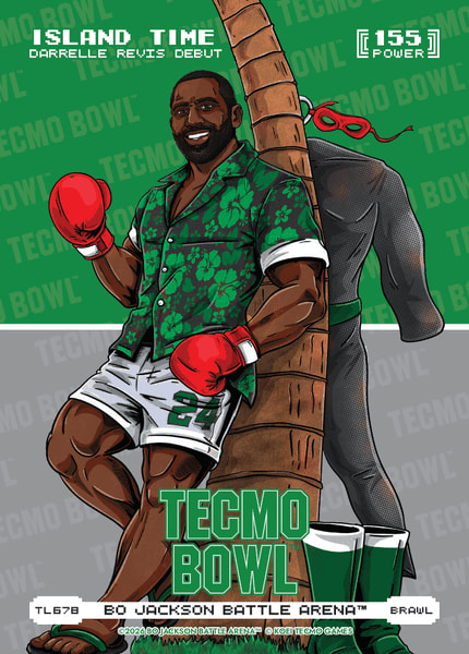 Brawl Tecmo Bowl Logofoil