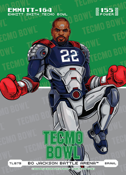 Brawl Tecmo Bowl Logofoil