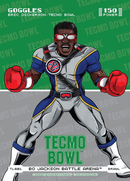 Brawl Tecmo Bowl Logofoil