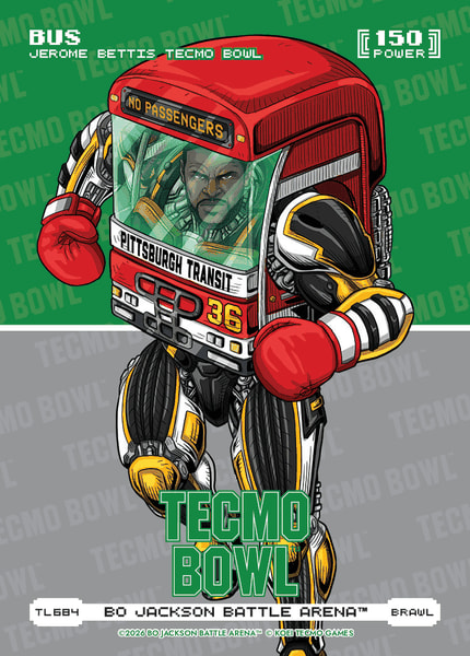 Brawl Tecmo Bowl Logofoil