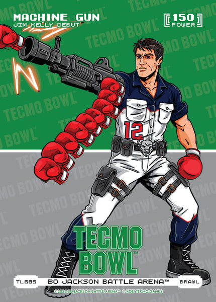 Brawl Tecmo Bowl Logofoil