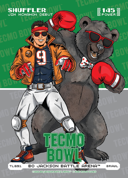 Brawl Tecmo Bowl Logofoil