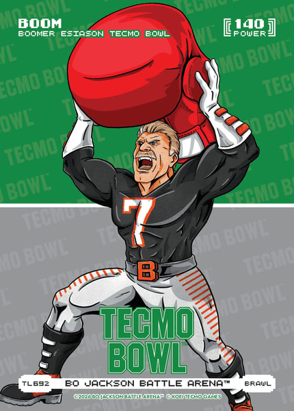 Brawl Tecmo Bowl Logofoil