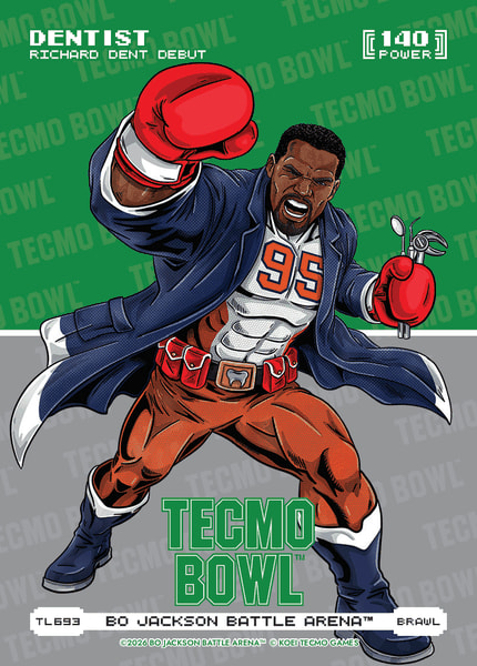 Brawl Tecmo Bowl Logofoil