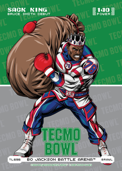 Brawl Tecmo Bowl Logofoil