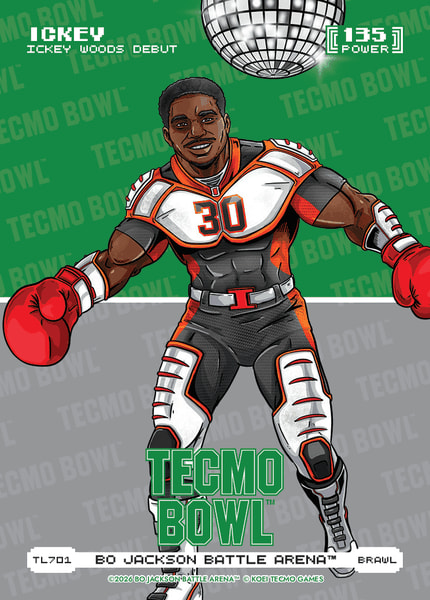 Brawl Tecmo Bowl Logofoil