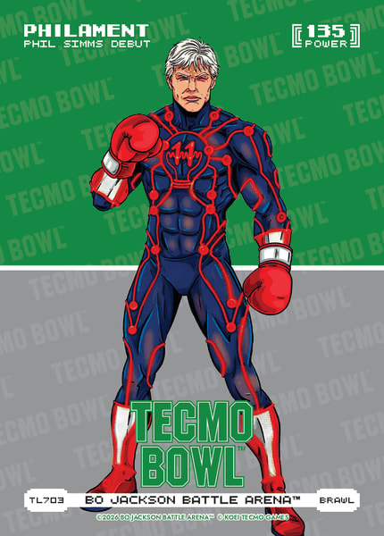 Brawl Tecmo Bowl Logofoil