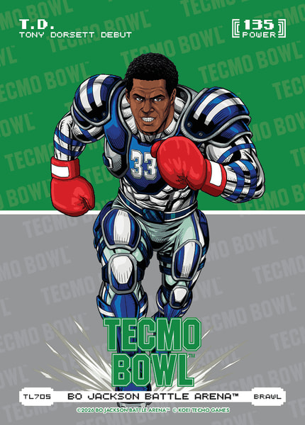 Brawl Tecmo Bowl Logofoil