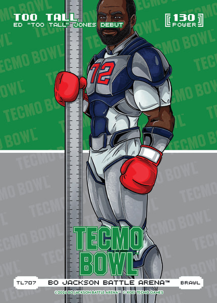 Brawl Tecmo Bowl Logofoil