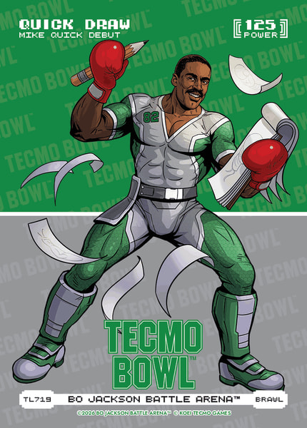 Brawl Tecmo Bowl Logofoil