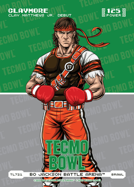 Brawl Tecmo Bowl Logofoil