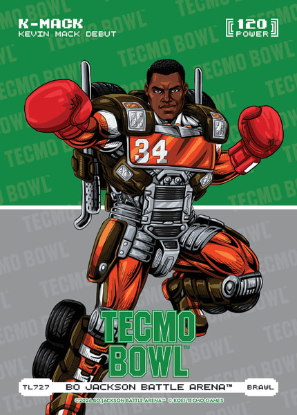Brawl Tecmo Bowl Logofoil