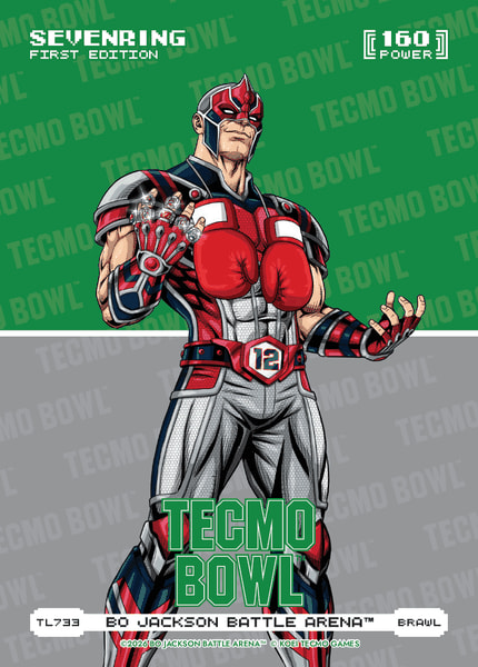Brawl Tecmo Bowl Logofoil