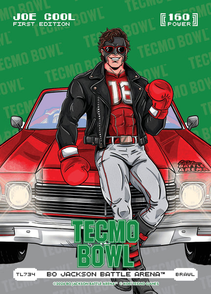 Brawl Tecmo Bowl Logofoil