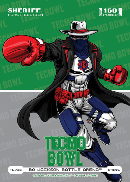 Brawl Tecmo Bowl Logofoil
