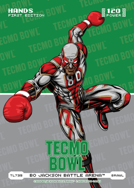 Brawl Tecmo Bowl Logofoil