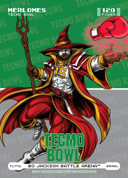 Brawl Tecmo Bowl Logofoil