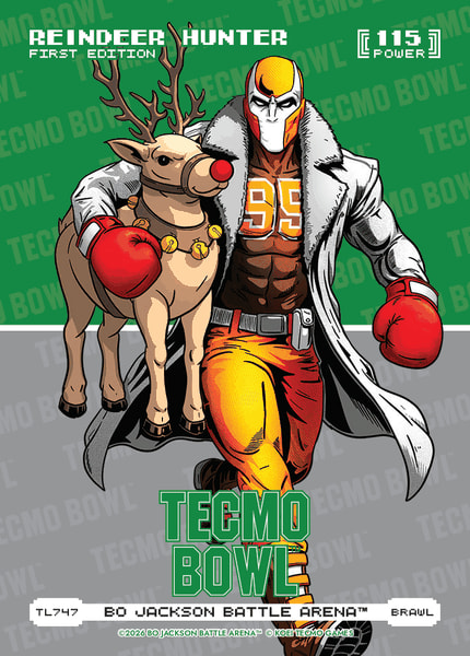 Brawl Tecmo Bowl Logofoil