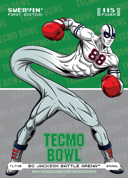 Brawl Tecmo Bowl Logofoil