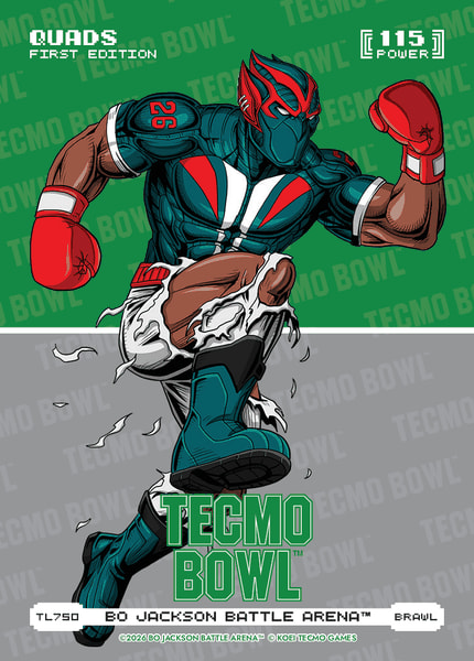Brawl Tecmo Bowl Logofoil