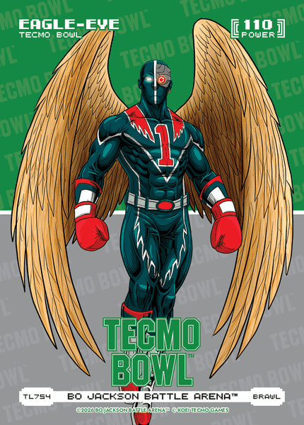 Brawl Tecmo Bowl Logofoil