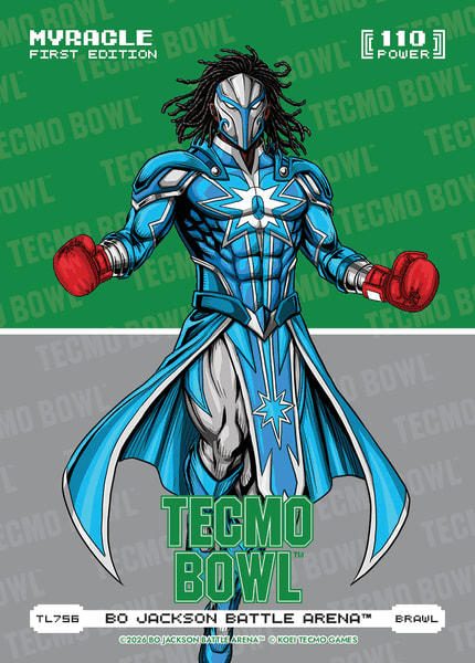 Brawl Tecmo Bowl Logofoil