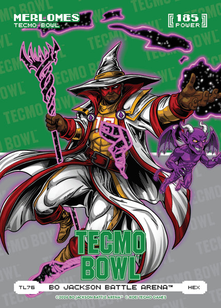 Hex Tecmo Bowl Logofoil