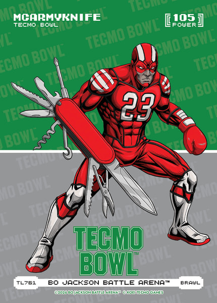 Brawl Tecmo Bowl Logofoil