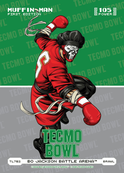 Brawl Tecmo Bowl Logofoil