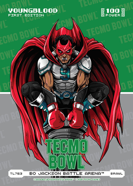 Brawl Tecmo Bowl Logofoil