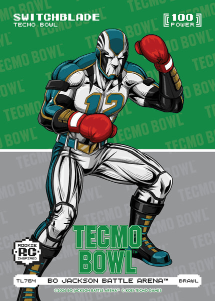 Brawl Tecmo Bowl Logofoil