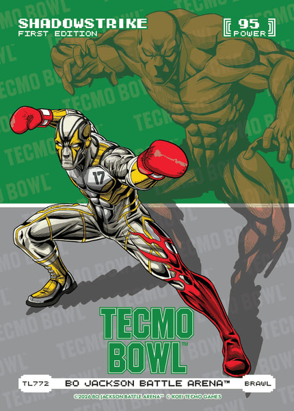 Brawl Tecmo Bowl Logofoil