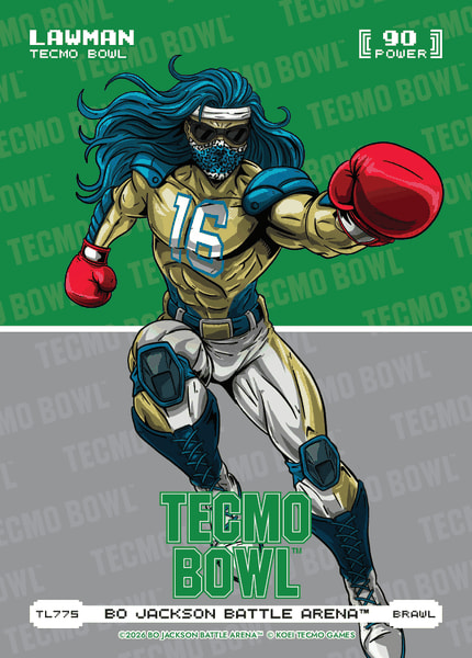 Brawl Tecmo Bowl Logofoil