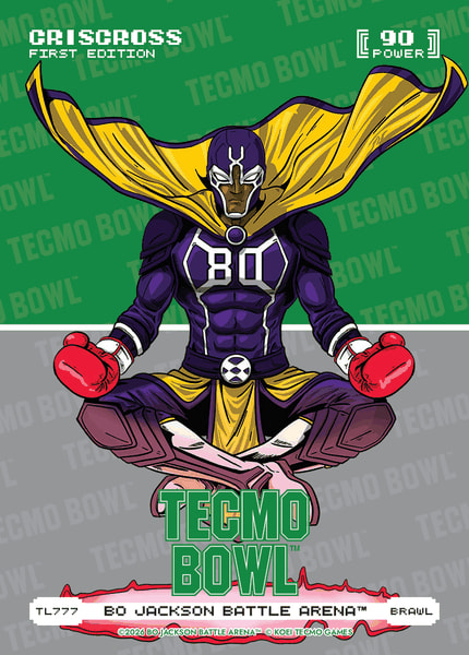 Brawl Tecmo Bowl Logofoil